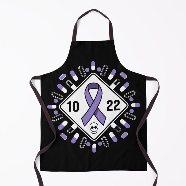 Item preview, Awareness Ribbon With Oct 22 Date - Fluoroquinolone Toxicity & Pills Graphic Tee designed and sold by BLZART.