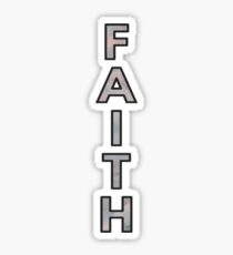 Faith vertical Sticker