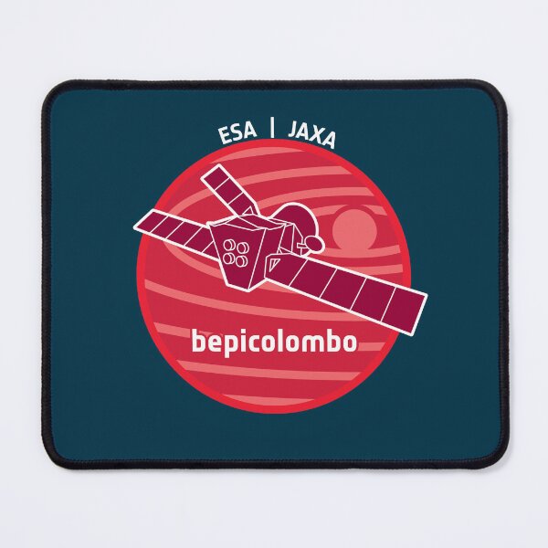 Item preview, ESA BepiColombo Mission Patch: Celebrating Space Exploration to Mercury designed and sold by MeetinSpace.
