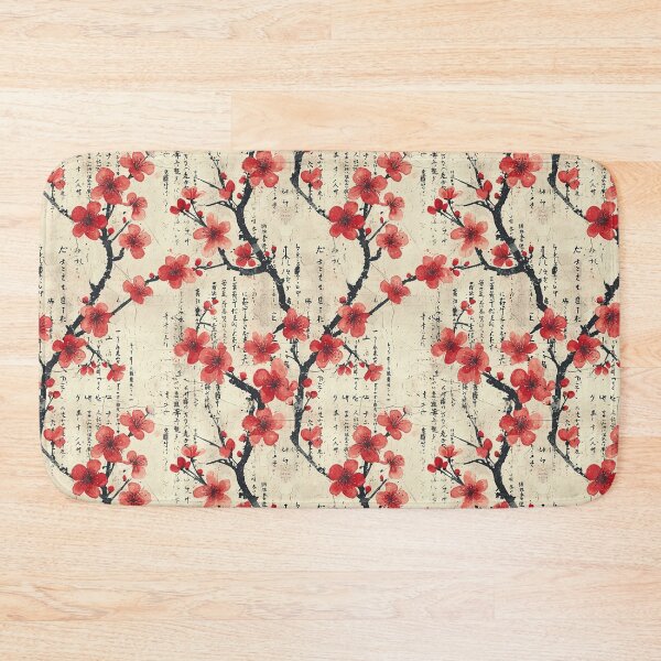 Item preview, Calligraphy and sakura floral design designed and sold by FeniceArt.