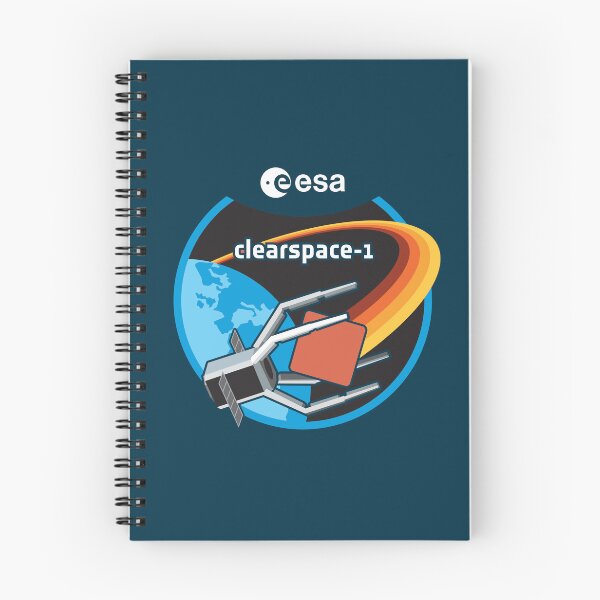 Item preview, ESA ClearSpace-1 Mission Patch: Celebrating Space Debris Removal designed and sold by MeetinSpace.