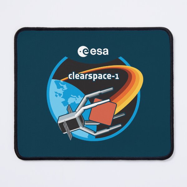 Item preview, ESA ClearSpace-1 Mission Patch: Celebrating Space Debris Removal designed and sold by MeetinSpace.