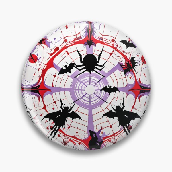Item preview, Spider Web Halloween Mandala Design designed and sold by MandalasShops.
