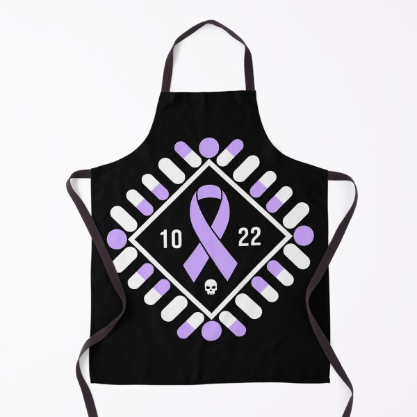 Item preview, Awareness Ribbon With Oct 22 Date - Fluoroquinolone Toxicity & Pills Graphic Tee designed and sold by BLZART.