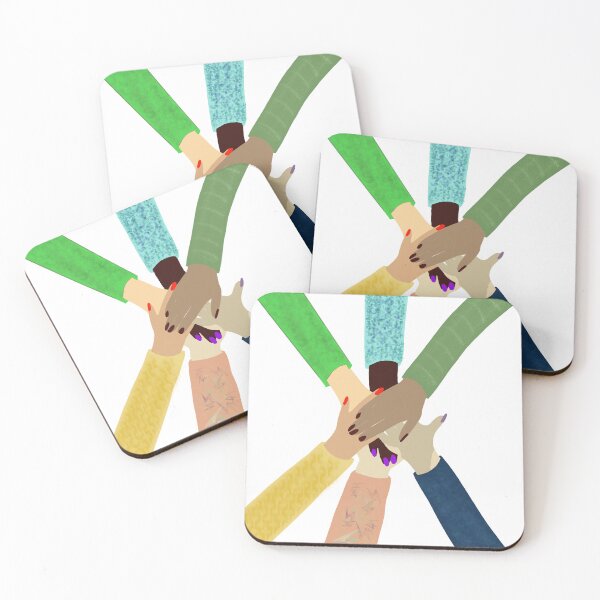 Item preview, Hands In: Inspirational Art for Diversity and Unity designed and sold by ArtsatIndia7.