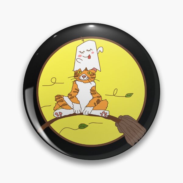 Item preview, funny cat Halloween designed and sold by Kaewtaming.