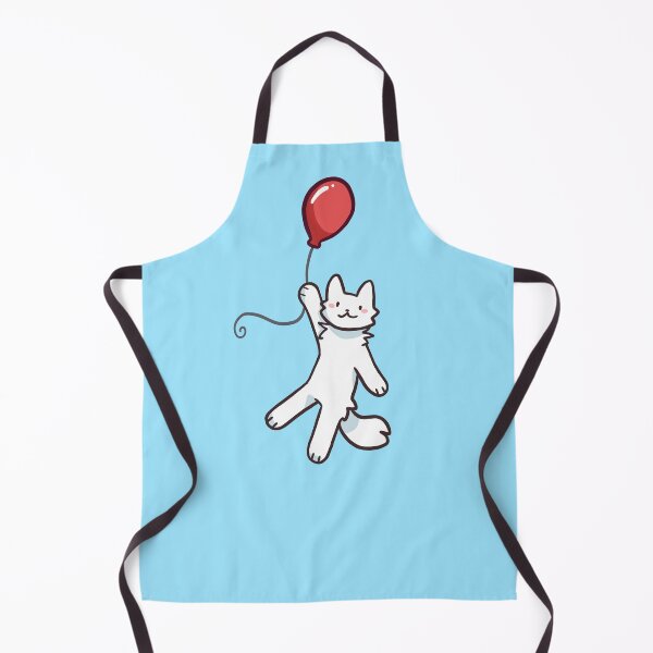 Item preview, Cat Floating Away With A Balloon designed and sold by CatBucket.