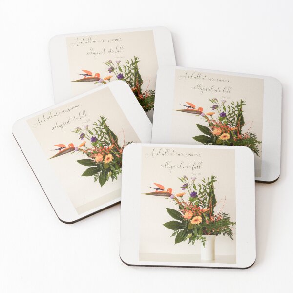 Item preview, Bouquet of Flowers PHOTO Oscar Wilde quote in simple vase designed and sold by Ideas-BYDESiGN.