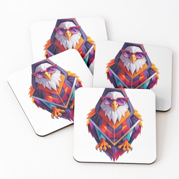 Item preview, Sticker T-shirt Design: Eagle with Sunglasses designed and sold by ForeverPrintsOK.