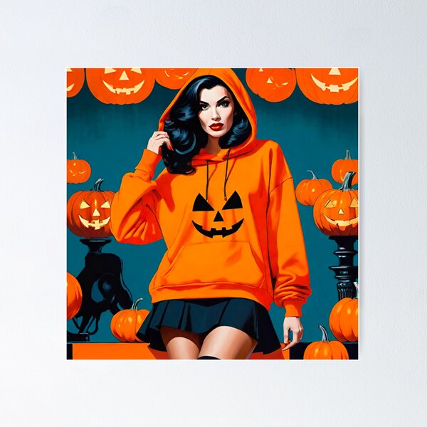 Artikelvorschau, Wunderschönes Mädchen feiert Halloween mit Stil entworfen und verkauft von GrizzlyCollective.