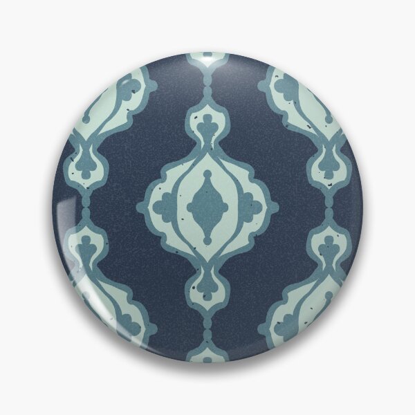 Item preview, Dacha Arabesque Pattern - Dusk, Mint, Peacock designed and sold by Irene Estelle.