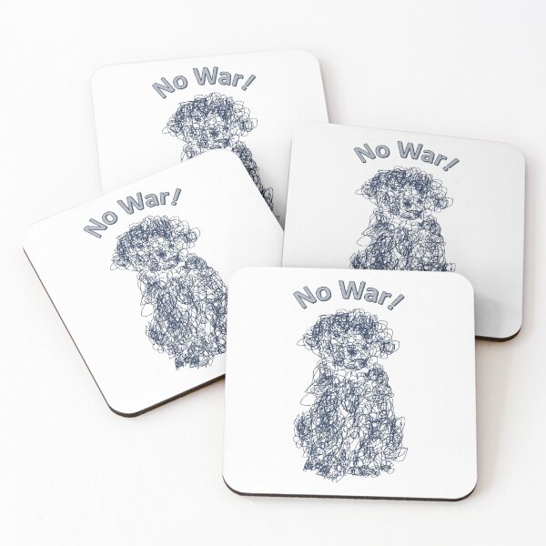 Item preview, Puppy No War! designed and sold by Kraaftwierk.