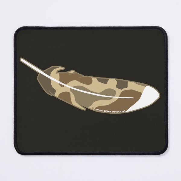 Item preview, Old School Camo Feather, Tan and Brown designed and sold by CraneCreek.