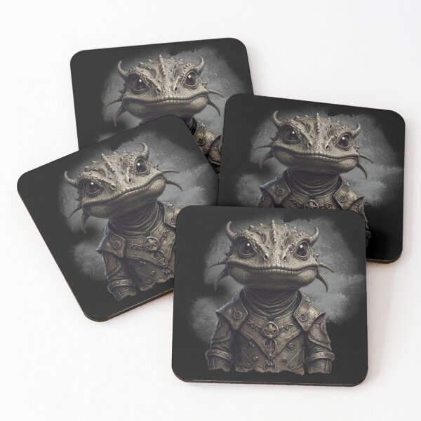 Item preview, Guardian of the Scaled Realm: Warhammer Salamanders fantasy art designed and sold by MythSpire.
