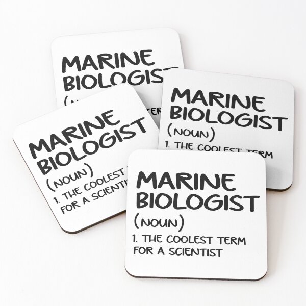 Item preview, Marine Biologist Definition - Funny Scientist designed and sold by ScienceCorner.