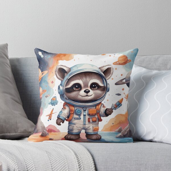 Item preview, Raccoon Astronaut designed and sold by Pawsandco.