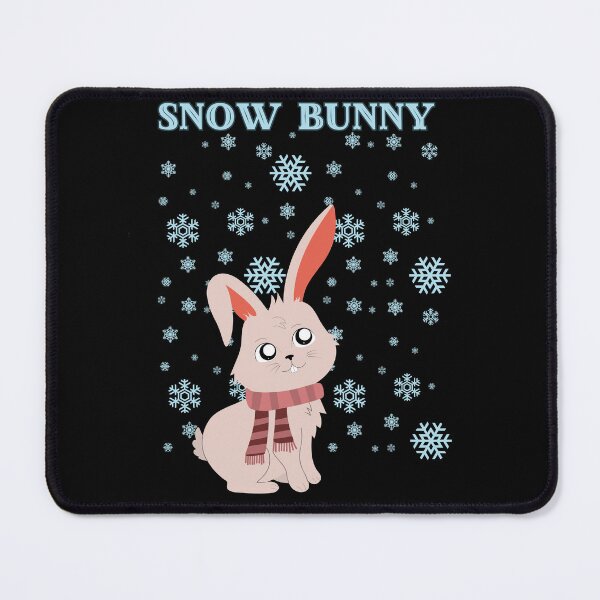 Item preview, Snow Bunny Gift for Bunny Lover Cute Winter Bunny designed and sold by UN-FUR-GETTABLE.