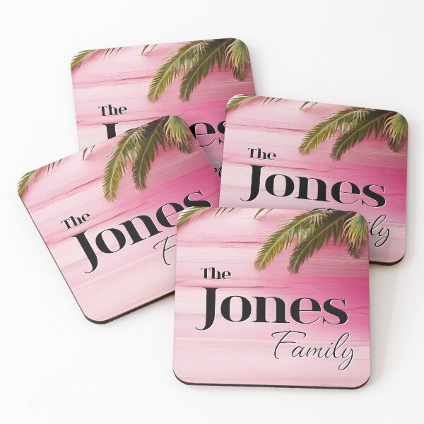 Item preview, Unique Personalized Jones Pink Tropical Gift designed and sold by PinkGoddessLove.