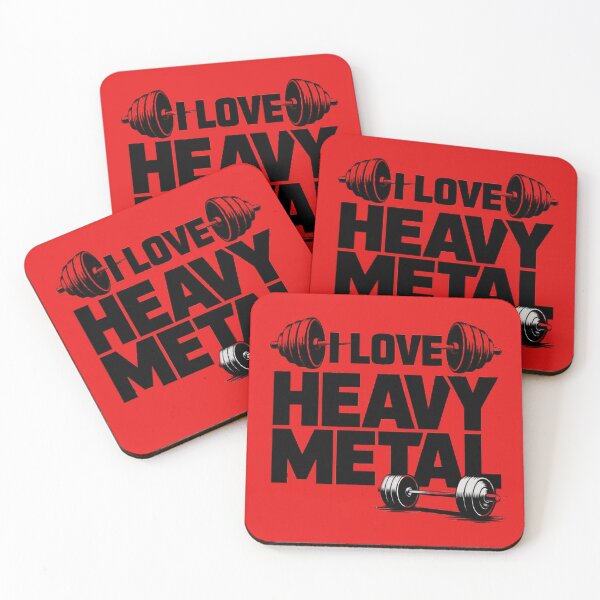 Item preview, I love heavy metal! designed and sold by BugiDesignArt.