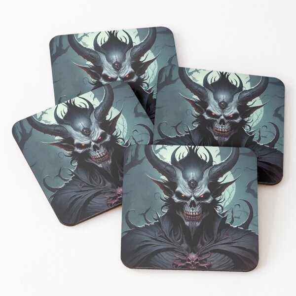 Item preview, Halloween’s Fiery Icon: The Devil Arrives designed and sold by GrizzlyCollective.