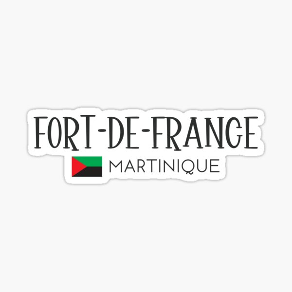 Aperçu de l'œuvre Fort-de-France - Martinique créée et vendue par StudioRedKoala.