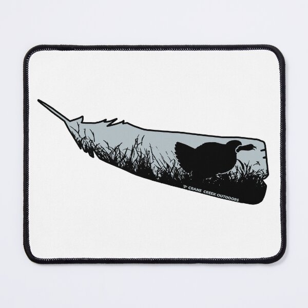 Item preview, Turkey Calling in a Feather, Grey Morning designed and sold by CraneCreek.