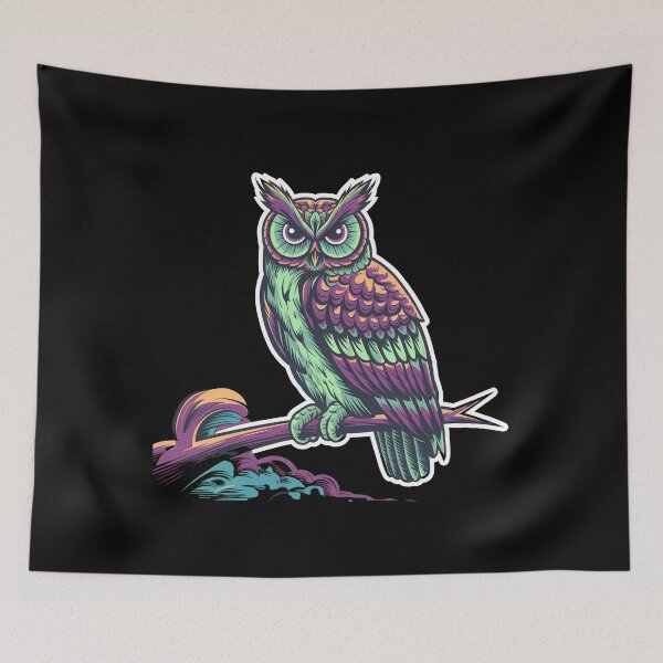 Item preview, Owl Dream Retro designed and sold by BayBoutique.