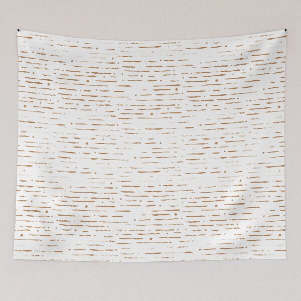 Item preview, Dot-Dash Distressed Pattern - Snow + Rust designed and sold by Irene Estelle.