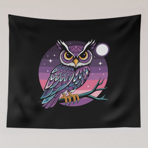 Item preview, Owl Dream Retro designed and sold by BayBoutique.
