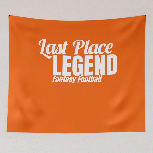 Item preview, Last Place Legend Fantasy Football White designed and sold by Cutsandsparks.