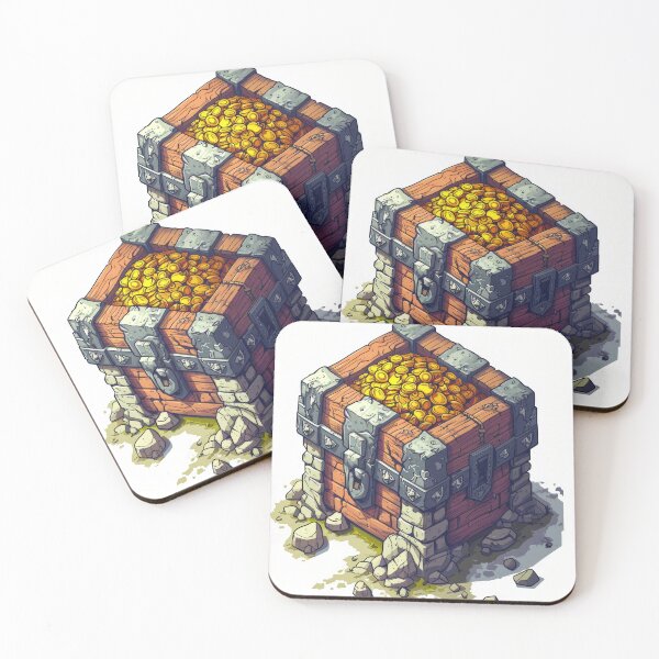 Item preview, Fantasy Treasure Chests in Diverse Graphic Styles designed and sold by Piotrek0001.