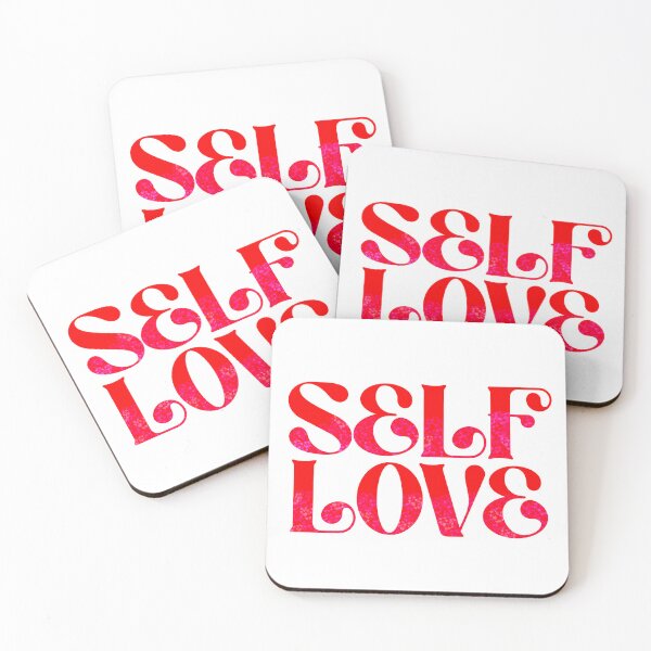 Item preview, Self Love | Love Yourself | Love | Red | Typography | Good Vibes | Happy designed and sold by PrintEveryday.
