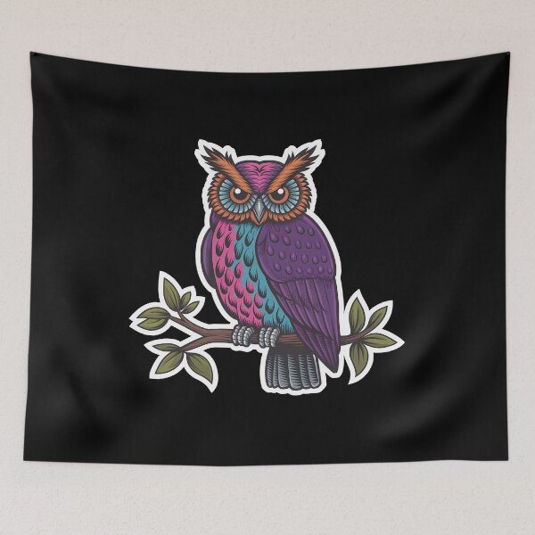 Item preview, Owl Dream Retro designed and sold by BayBoutique.