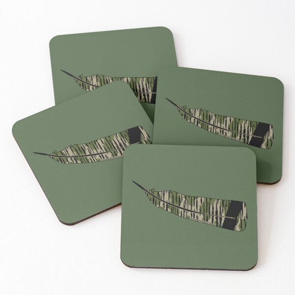 Item preview, Spring Camo Turkey Feather designed and sold by CraneCreek.