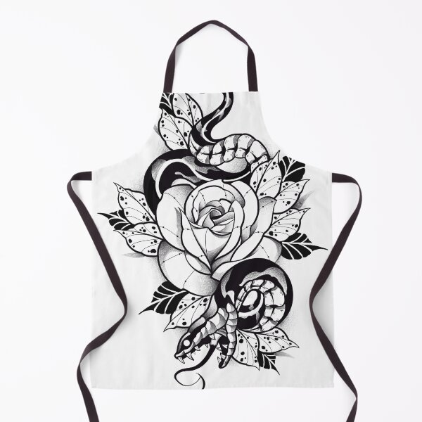 Item preview, Snake and rose designed and sold by 7Delamancha.