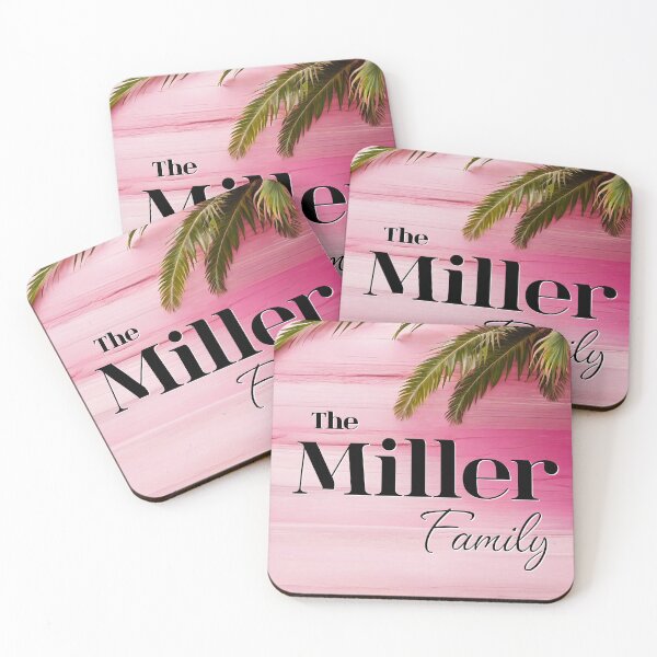 Item preview, Unique Personalized Miller Tropical Pink Gift designed and sold by PinkGoddessLove.