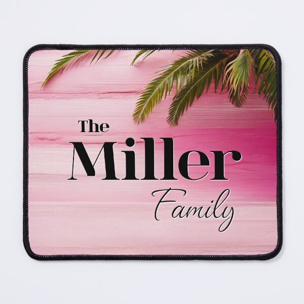 Item preview, Unique Personalized Miller Tropical Pink Gift designed and sold by PinkGoddessLove.