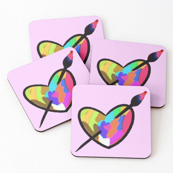 Item preview, Artistic heart palette designed and sold by Mermaidssparkle.