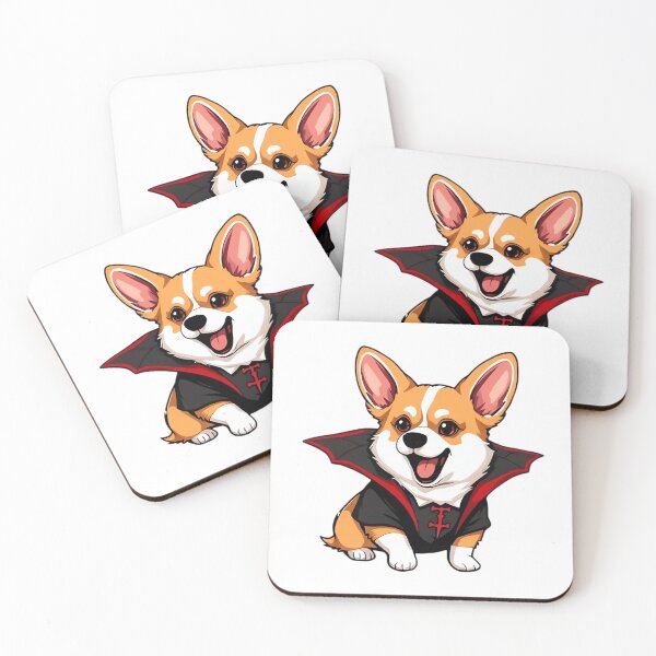 Item preview, Dracula Corgi in Cape designed and sold by EpicPaws.