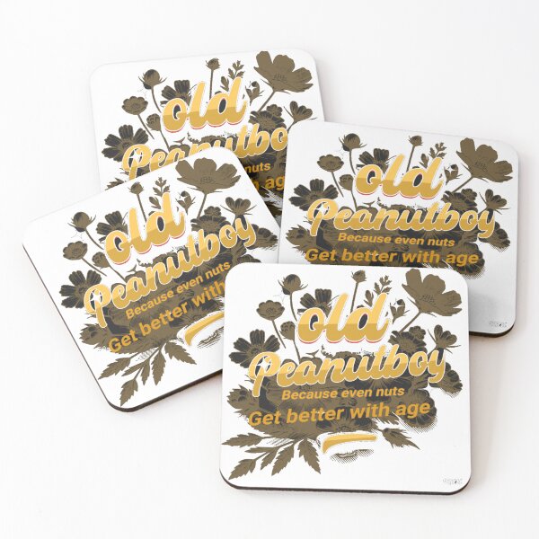 Item preview, Oldpeanutboy because even nuts get better with age designed and sold by ColorMuse Collective.