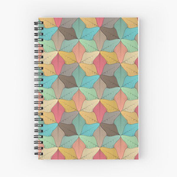 Item preview, Abstract Leaf Pattern in Soft Pastel Colors - Nature-Inspired Design designed and sold by sirenandscript.