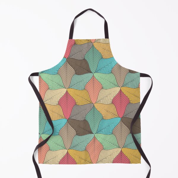 Item preview, Abstract Leaf Pattern in Soft Pastel Colors - Nature-Inspired Design designed and sold by sirenandscript.