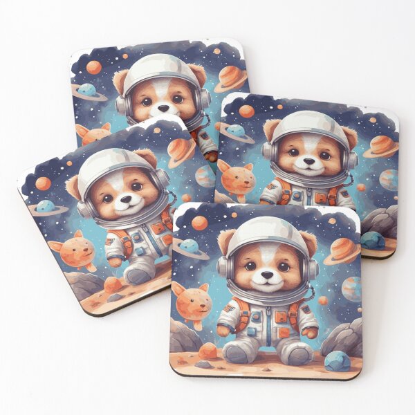 Item preview, Astronaut Puppy designed and sold by Pawsandco.