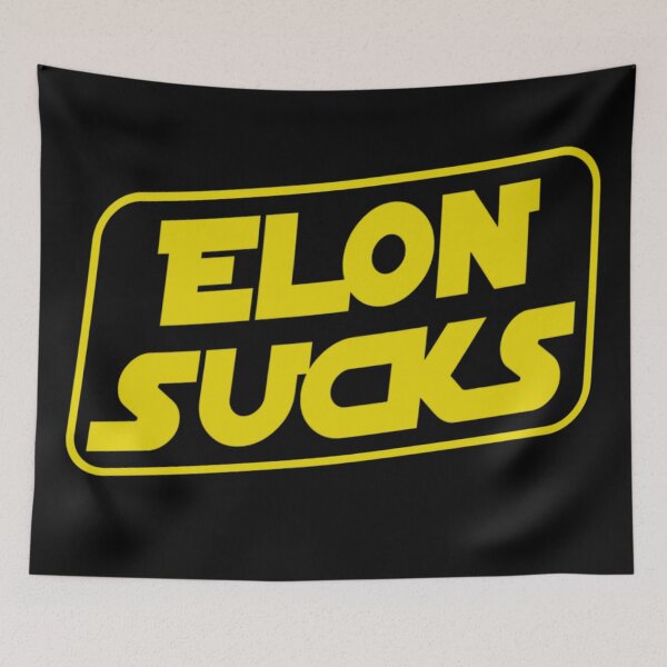Item preview, Elon Sucks designed and sold by AintJames.