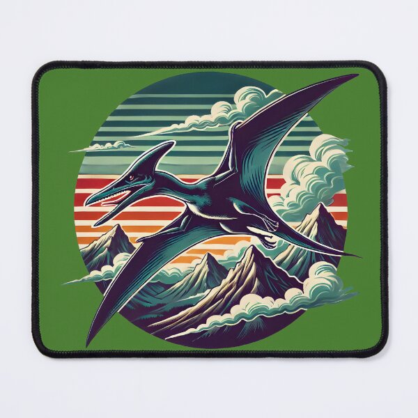 Item preview, Pteranodon flying over mountains and clouds. designed and sold by JonelleTshirts.
