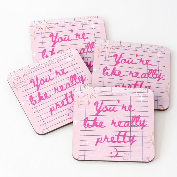 Item preview, Pink Vintage - You're Like Really Pretty designed and sold by bowsbotanicals.