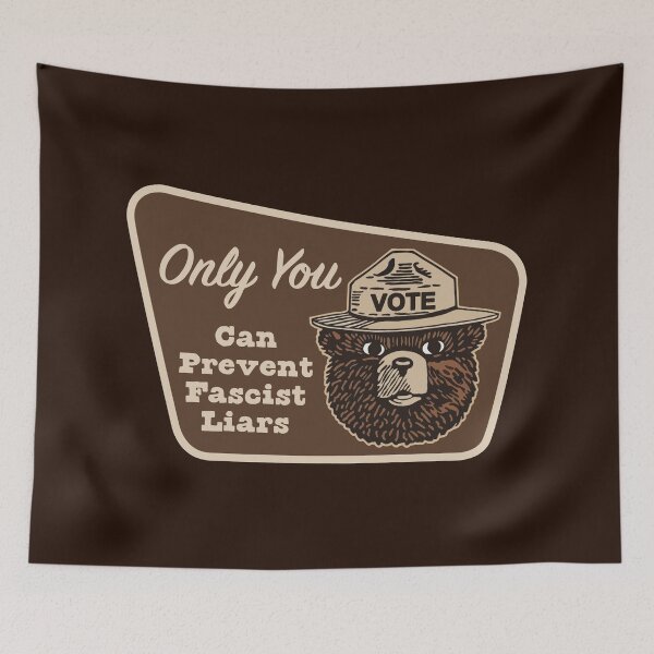 Item preview, VOTE - Only You Can Prevent Fascist Liars designed and sold by Thelittlelord.