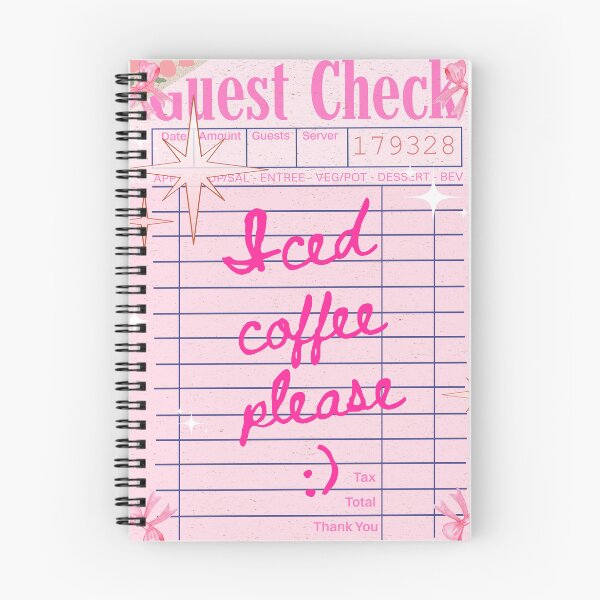 Item preview, Iced Coffee Please - Pink Vintage Aesthetiv designed and sold by bowsbotanicals.