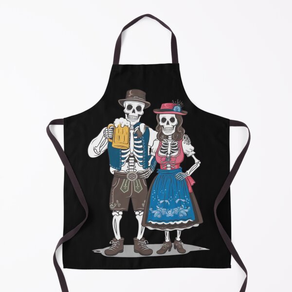 Artikelvorschau, Skelebrew Fest Oktoberfest Skelette Halloween entworfen und verkauft von MonaCreations.