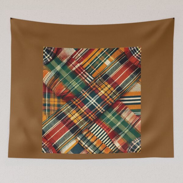 Item preview, Colorful Madras Plaid designed and sold by Right-UR.